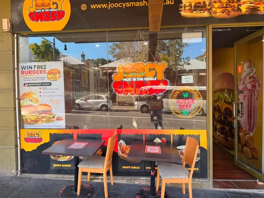 Joocy Smash storefront on Glebe Point Road